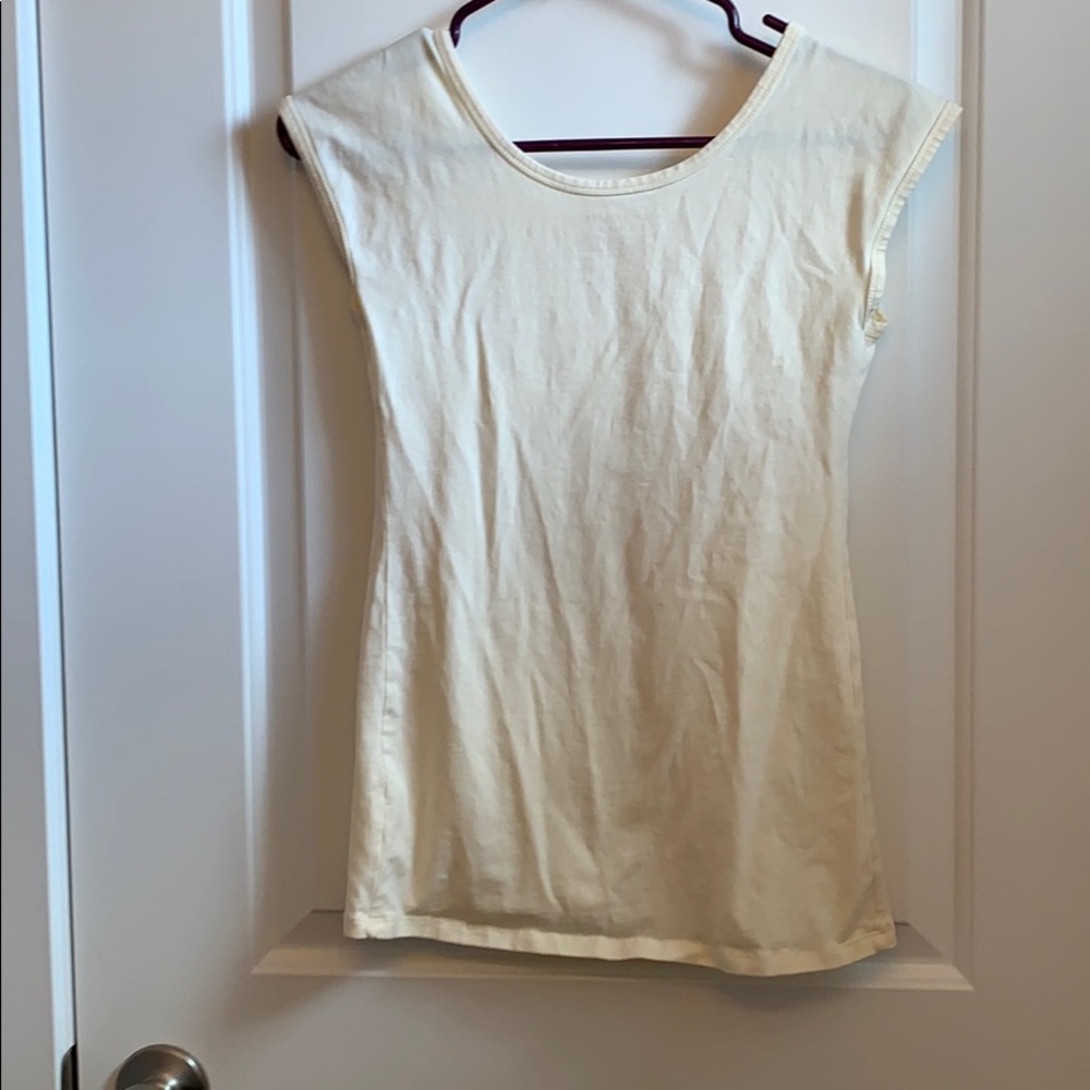 Basic Cream Shirt - Picture 3 of 3